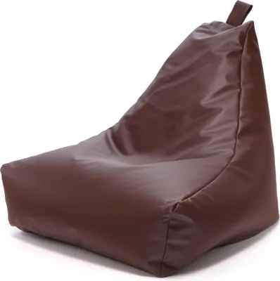 Obrázok produktu pre Ecopuf Keiko, sedací vak, sedací vak, vonkajšie kreslo, vak na sedenie, Tmavohnedá E13, S