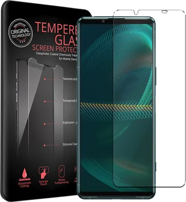 Produktbild von 2x Conie Glasfolie für Sony Xperia 5 V Displayschutz Folie Panzer Glas Premium Schutzfolie Set Blasenfrei