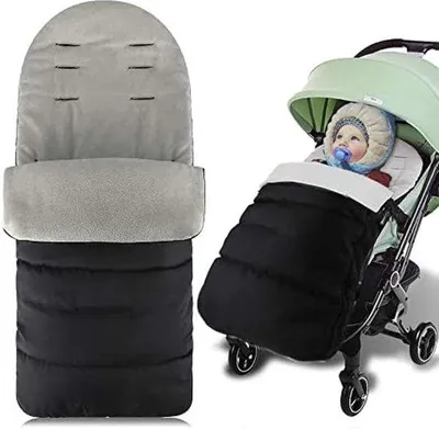 Produktbild von Famanu Winterfußsack für Kinderwagen - Wasserabweisend, Weich, Universell