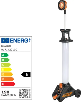 Image de professionalLINE Projecteur de chantier 360° LED TU 23050 M 23700lm+3200lm, IP54, 5m H07RN-F 3G1,5