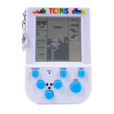 Produktbild von Tetris Retro Arcade Spiel Schlüsselanhänger mit Sound