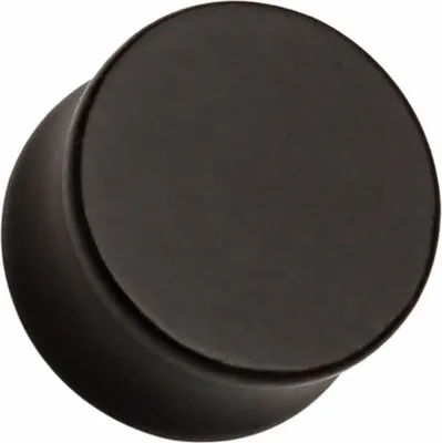 Produktbild von Holz Plug Ohr Flesh Tunnel Wood Ear Plug Saddle Fit Double Flared Organic Autiga® schwarz 20 mm