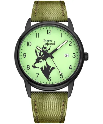 Obrázek produktu pro Pánské hodinky Pierre Ricaud P97234.B82OROQ zelené