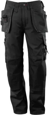 Produktbild von MASCOT 07379-154-09-90C45, Hosen, Unisex, Schwarz, 90C45, 750 mm, 90 cm