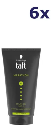 Produktbild von 6x Taft haargel MARATHON 150ml