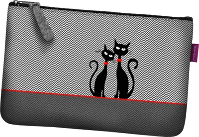 Obrázok produktu pre Kozmetická taštička Bertoni Pocket BLACK CATS