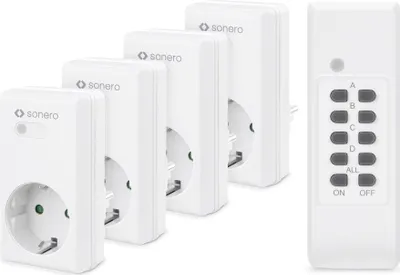 Image de SONERO Kit de prises radio S-RCS204, intérieur
