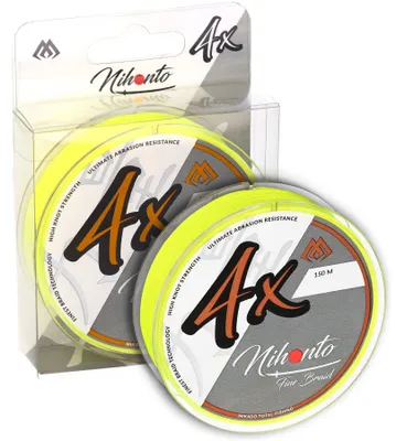 Image de Tresse Mikado Nihonto Fine Braid 150m Fluo 0.18mm