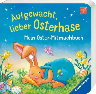 Produktbild von Aufgewacht, lieber Osterhase: Mein Oster-Mitmachbuch