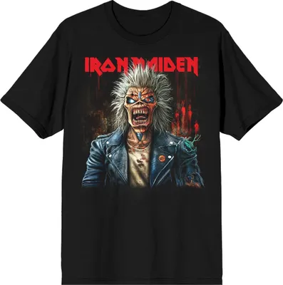 Immagine prodotto di Iron Maiden - Maglietta "Est. 1975" per uomo/donna Unisex RO13854 (XL) (Nero)