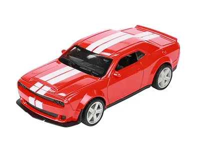 Produktbild von MUSTANG V8 Modellauto mit Rückzug Metall Modell Auto Spielzeugauto Geschenk Kinder 73 (Rot)