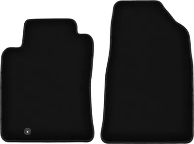 Image de Wielganizator Tapis avant de sol velours sur-mesure pour Toyota Camry IV (1994-1998, berline) noir, jeu 2 pièces, fixations