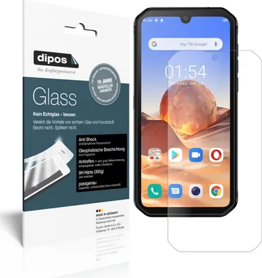 Obrázek produktu pro 2x ochranná fólie pro Blackview BV9900 matná - Anti-Shock 9H fólie dipos Glass plastové sklo