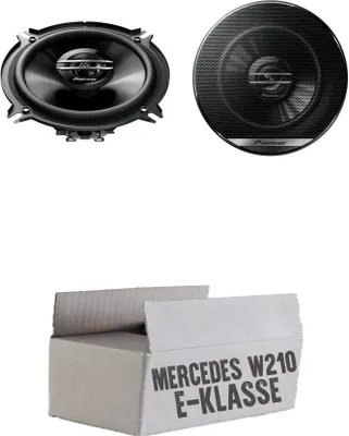 Produktbild von E-Klasse W210 Heck - Lautsprecher Boxen Pioneer TS-G1320F - 13cm 2-Wege 130mm PKW Koaxiallautsprecher Auto Einbausatz - Einbauset passend für Mercedes E-Klasse JUST SOUND best choice for caraudio