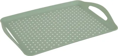 Produktbild von Tablett poly 45,5x31,5cm grün rutschfest - 5 five simply smart