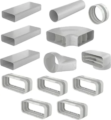 Produktbild von Naber COMPAIR PRIME flow® Prime 150 Flachkanal Set-2 4051017