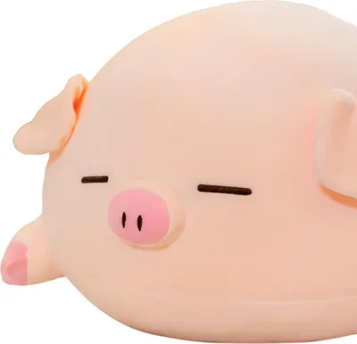 Zdjęcie produktu dla Wykwintna pluszowa lalka świnia, miękka, urocza, miękka zabawka, poduszka do przytulania, dekoracja domu dla dzieci i dorosłych, 39,9 cm, zezowata