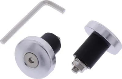 Produktbild von Lenkerenden JMP Aluminium silber 17mm