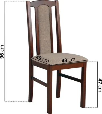Image de Chaise de salle à manger - Set 4x Bos 7 Sonoma, hygge 96