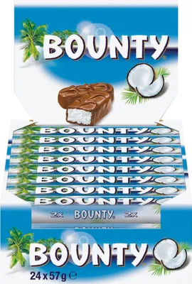 Obrázek produktu pro BOUNTY 91693 Čokoládová tyčinka 24 tyčinek