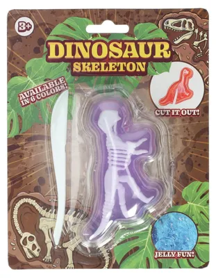 Image de Johntoy a découpé un squelette de dinosaure en slime.