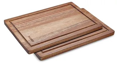 Imagen del producto de Juego de 2 tablas de cortar Kuppels, modelo DICE, de madera