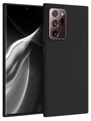Produktbild von kwmobile Handyhülle für Samsung Galaxy Note 20 Ultra Hülle - TPU Case - Kabelloses Laden - Schutzhülle Cover in Schwarz matt