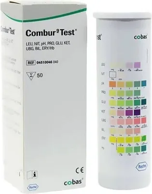 Zdjęcie produktu dla Combur 9 Test Paski testowe 1 P