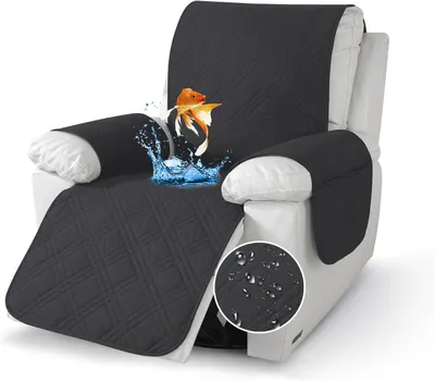 Productafbeelding van Fauteuilhoes 1-zits, waterdicht, met armleuningen, voor woonkamer