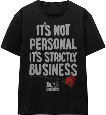 Obrázek produktu pro The Godfather - "Strictly Business" T-Shirt für Herren/Damen Uni TV15736 (XXL) (Schwarz)