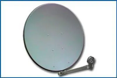 Produktbild von GIBERTINI Parabolantenne in Profi Ausführung 85 cm grau