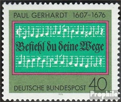 Produktbild von Briefmarken BRD (BR.Deutschland) 1976 Mi 893 (kompl.Ausg.) FDC 300.Todestag von Gerhardt