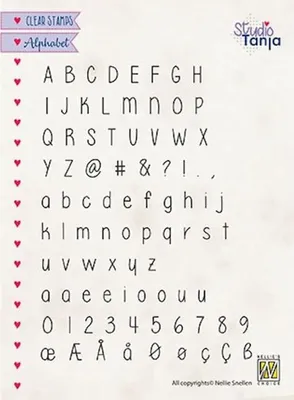 Produktbild von Stempel Zahlen Zeichen und Buchstaben