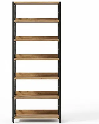 Obrázok produktu pre Stojan na rastliny HOGA-F2287, 6 políc, výška 180 cm, čierno-hnedý
