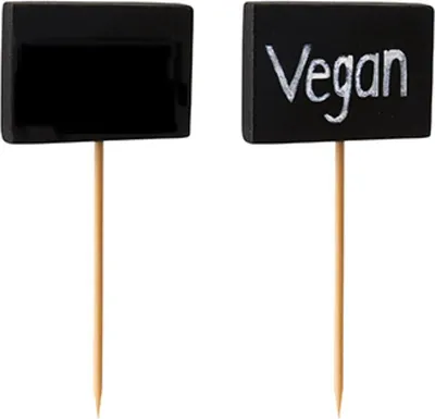 Produktbild von Fingerfood - Picker 8,5 cm "Blackboard"