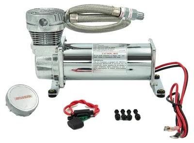 Obrázek produktu pro Kompresor pro vzduchové odpružení, maximální tlak 200 PSI, univerzální provedení, 14ASC stříbrný