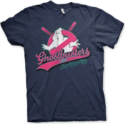 Produktbild von Ghostbusters - New York City T-Shirt - Medium - Navy