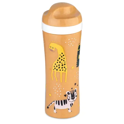 Produktbild von koziol OASE ZOO, 425 ml, Tägliche Nutzung, Natürlich/Natur, Kind, Natürlich/Natur, Muster