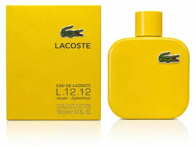 Image de Lacoste Eau de Lacoste L.12.12. Jaune eau de Toilette für Herren 100 ml