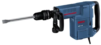 Produktbild von Bosch GSH 11 E, SDS Max, Schwarz, Blau, Rot, 16,8 J, 900 IPM, 1890 IPM, 18,5 m/s²
