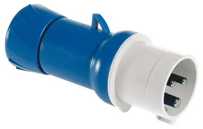 Zdjęcie produktu dla Wtyk Męski 16A 2P 250V