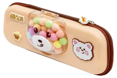 Image de Trousse en mousse 3D Teddy Beige ASTRA - ASTRA papeterie