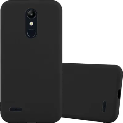 Produktbild von Cadorabo Hülle für LG K10 2018 / K11 / K11 PLUS Schutzhülle in Schwarz Handyhülle TPU Silikon Etui Case Cover