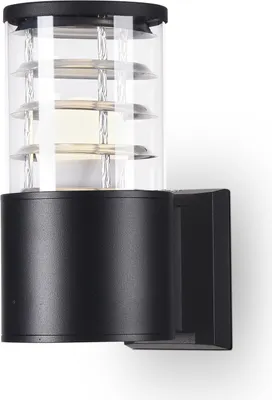 Obrázok produktu pre Vonkajšie nástenné svietidlo Maytoni Bronx, čierne, E27, IP54, hliník, max. 60 W