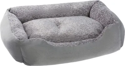 Obrázek produktu pro Petstuff Pelíšek pro psa, velikost L, 80 x 70 x 20 cm, šedý
