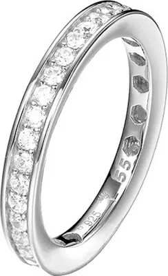 Produktbild von Joop Damen Ring Silber Zirkonia TAYLOR JPRG90788A, Ringgröße:57 (18.1 mm Ø)