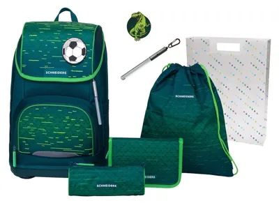 Produktbild von Schneiders SCHNEIDERS ERGOPLUS SET 7-TLG. Green SOCCER STAR