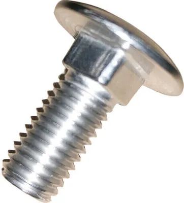 Produktbild von Schlossschraube M10 x 25 DIN 603 Edelstahl A2 Vollgewinde Flachrundschrauben V2A