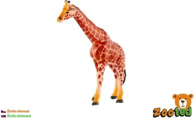 Produktbild von Giraffe Netz zooted Kunststoff 17cm