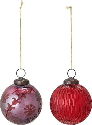 Image de Boules de Noël scintillantes, 2 pcs.
